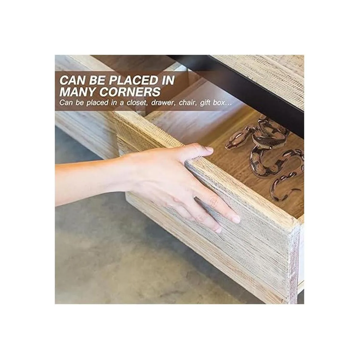 Amosfun Juguete de alta simulación de Python modelo de_5