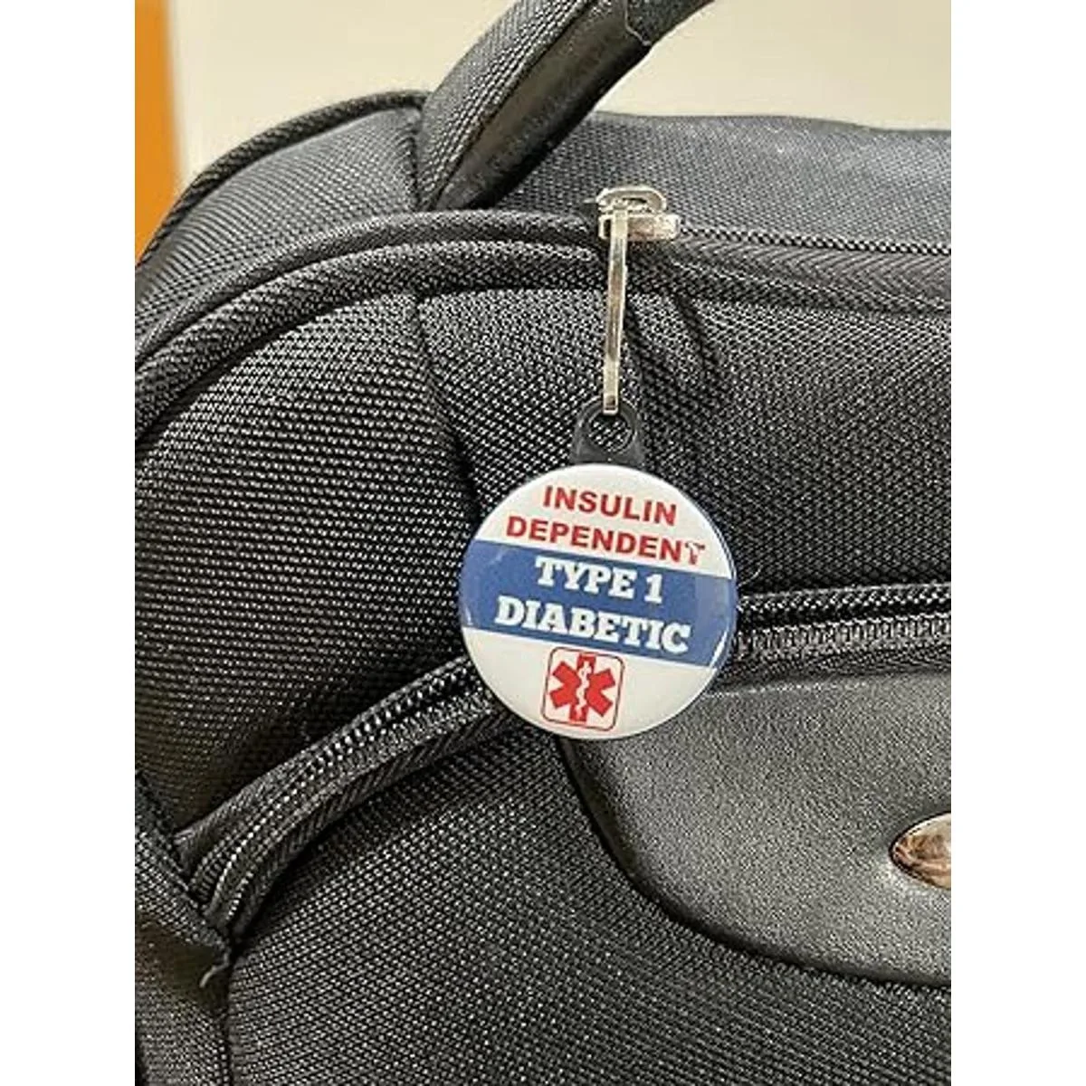 Etiqueta de alerta médica diabética tipo 1 dependiente de_2