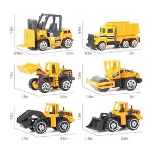 Jenilily Juguetes de construcción para camiones de_3