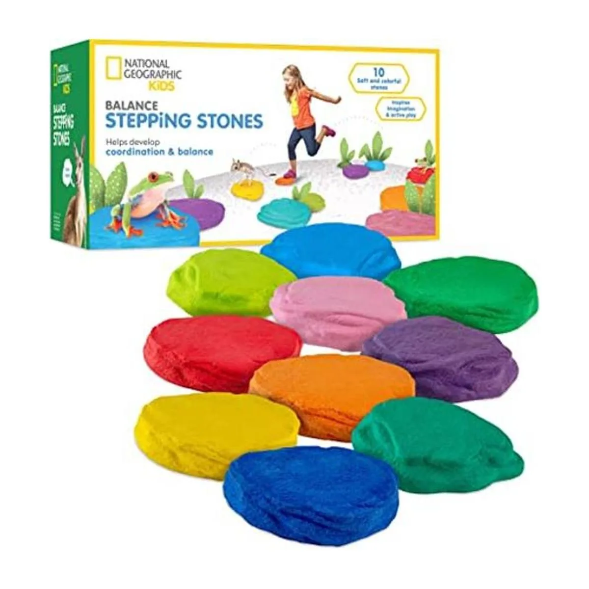 NATIONAL GEOGRAPHIC Piedras de paso para niños 10 piedras_1