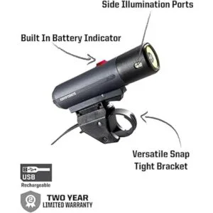 Kryptonite Alley F800 Luz LED brillante para bicicleta_3
