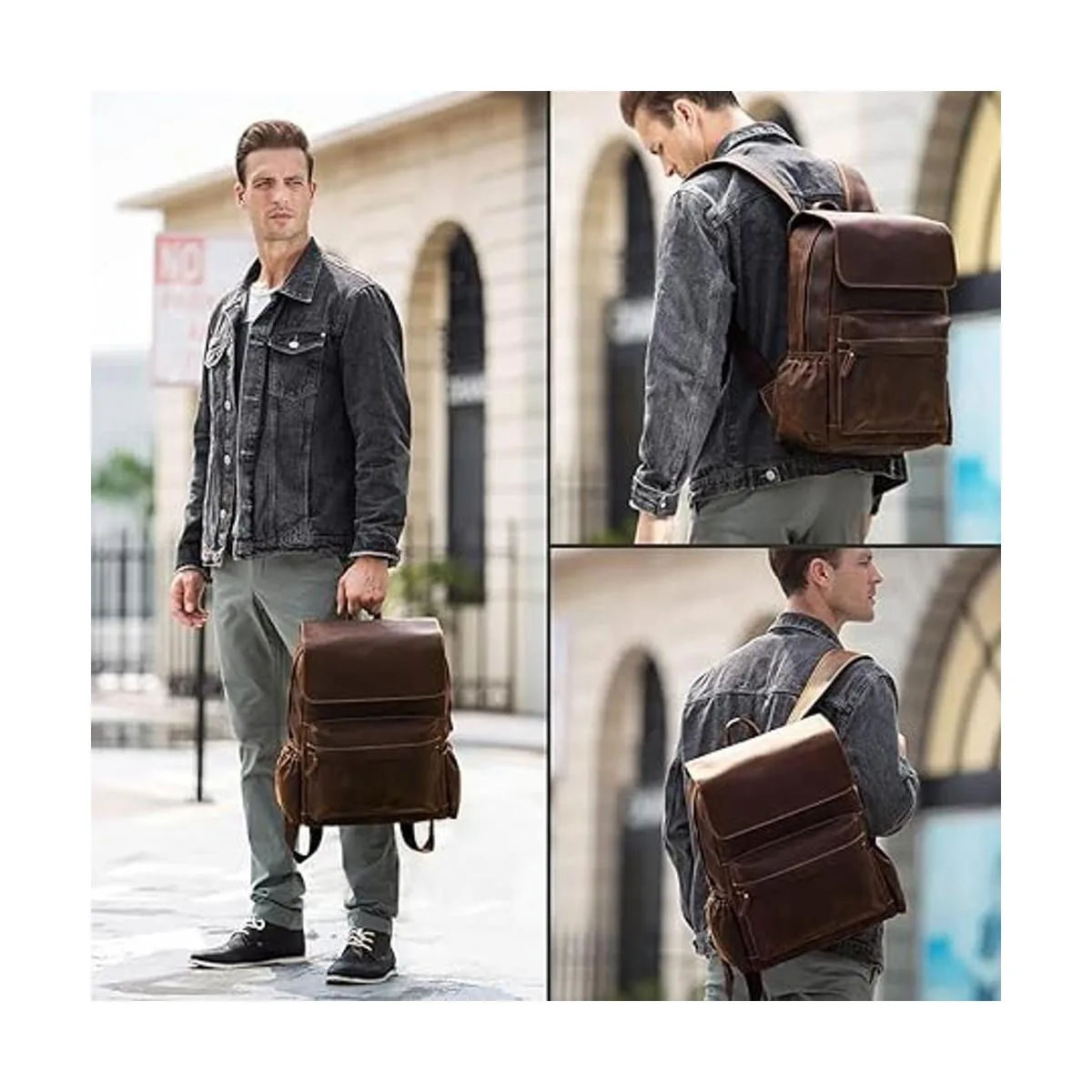 Mochila vintage de piel auténtica de 15.6 pulgadas para_6