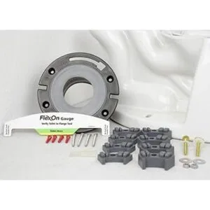 FlexOn Brida de inodoro para tubos de PVC de 4 pulgadas_7