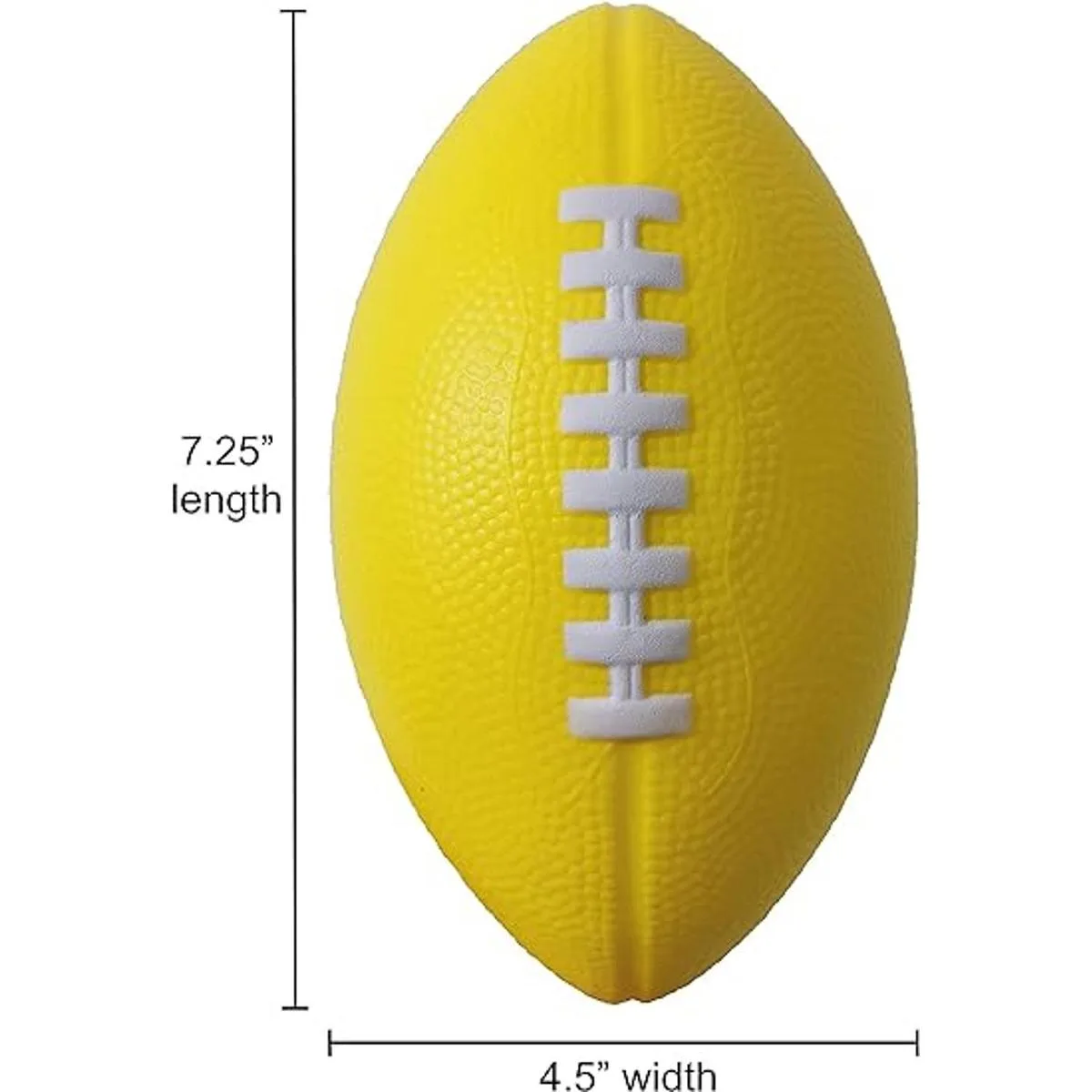 LMC Products Paquete de 4 pelotas de fútbol de espuma de_2