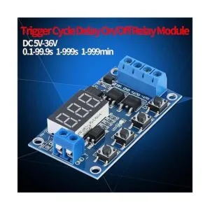 Módulo de temporizador de CC de 5 V36 V interruptor de_5