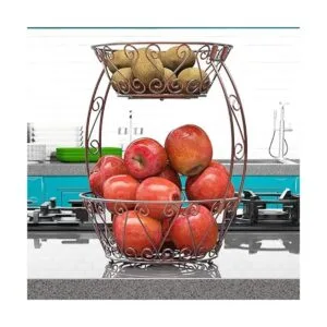 SimpleHouseware Cesta de frutas para encimera de 2_4