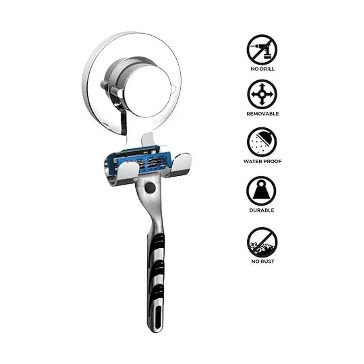 Ganchos de ventosa para afeitar organizador de vacío_2