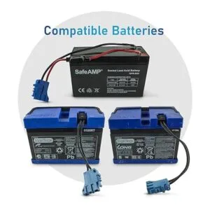 SafeAMP Cargador de batería de 12 voltios UL LISTED_2