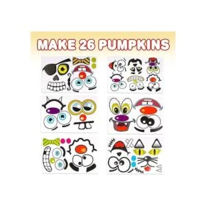 ArtCreativity Calcomanías de calabaza de Halloween para_2