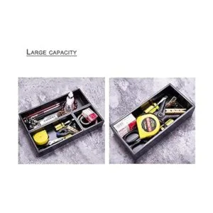 Sansnow Caja organizadora de bambú para cajón de cocina_6