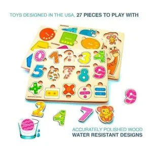 Quokka Rompecabezas de madera para niños de 1 a 3 a 5_2