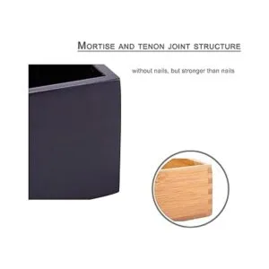 Sansnow Caja organizadora de bambú para cajón de cocina_2