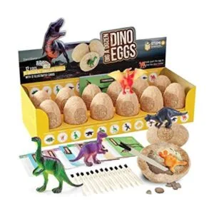 Kit de huevos de dinosaurio Abre 12 únicos huevos de_1