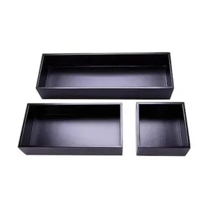 Sansnow Caja organizadora de bambú para cajón de cocina_5