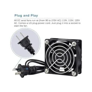 GDSTIME EC ventilador de refrigeración 2.362 in x 2.362 in_2