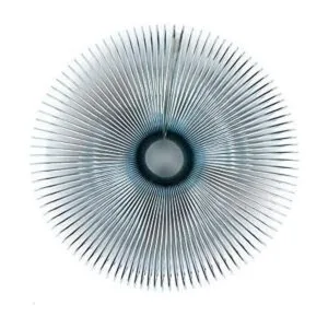 Srenta 1 pulgada Mini Metal Coil Spring Plata y Oro_4
