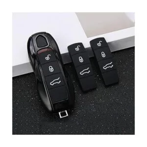 Funda de botón para llave remota compatible con Porsche_6