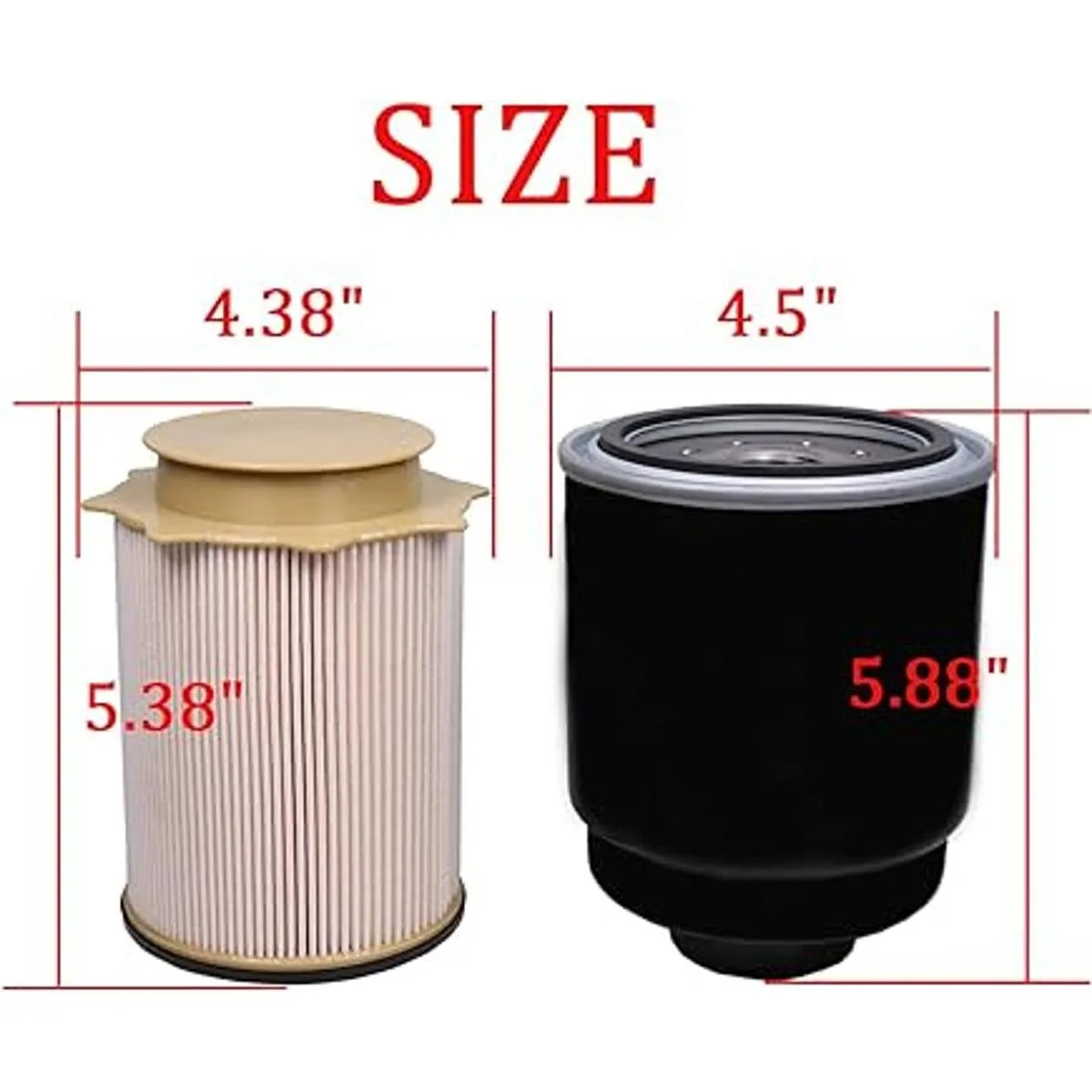 Juego de separadores de agua de filtro de combustible de_2