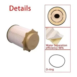 Juego de separadores de agua de filtro de combustible de_3