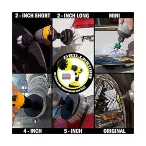 Cepillo de taladro Kit definitivo de lavado de autos_2