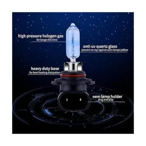 Bombilla halógena para faros delanteros con luz súper_2
