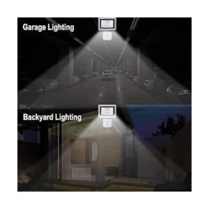 Luces de inundación con sensor de movimiento al aire_6