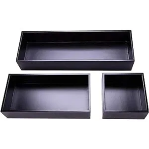 Sansnow Caja organizadora de bambú para accesorios color_5