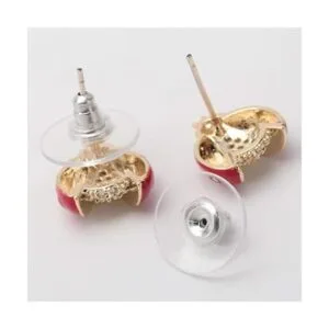 Aretes de mariquita con dije de insecto disfraz de bebé_4