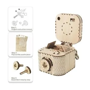 ROKR Juego de rompecabezas de madera 3D kit de_3