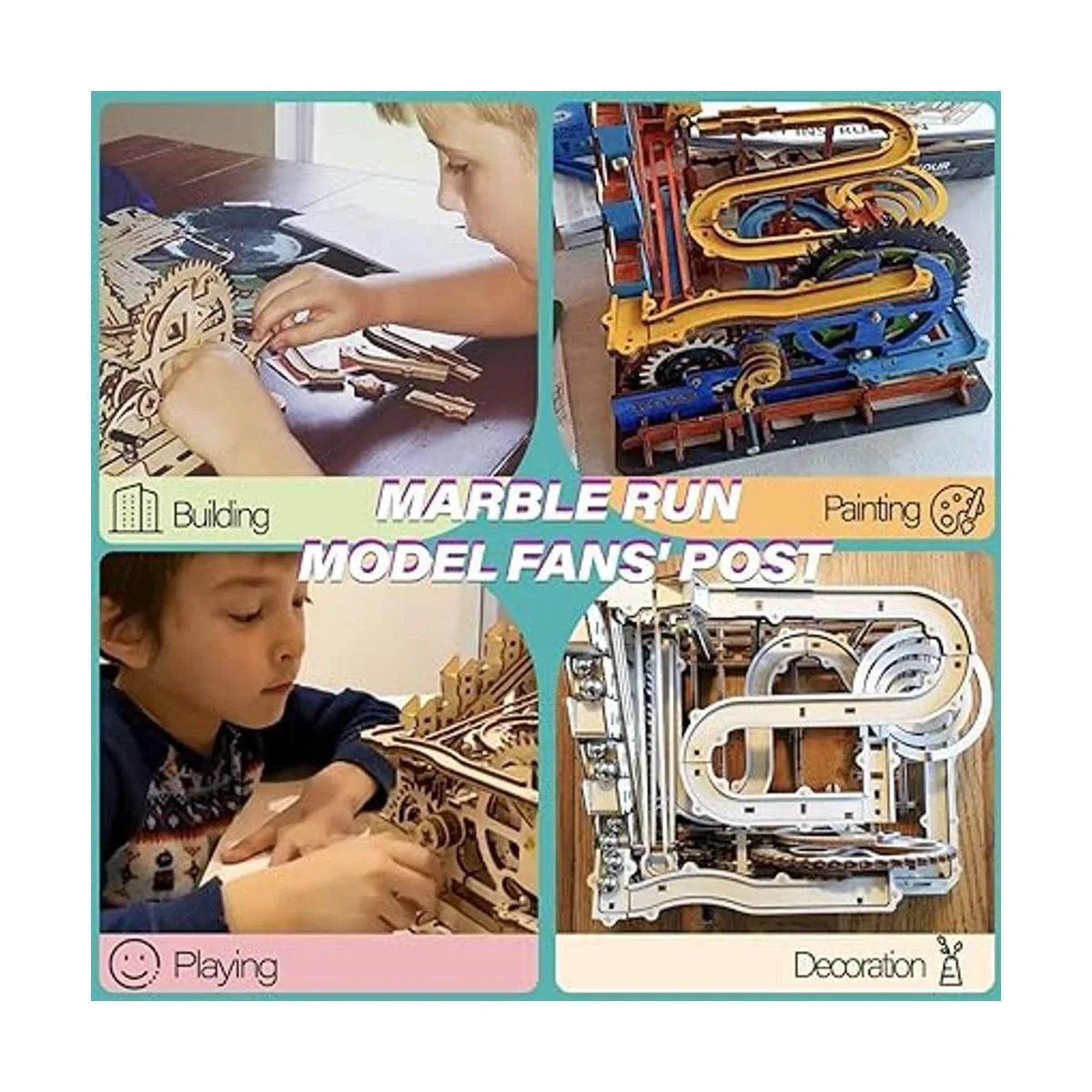 ROKR Rompecabezas de madera 3D para adultos juego de_3