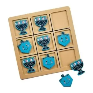 Rite Lite Chanukah Wood Tic Tac Toe Game Juegos de_2