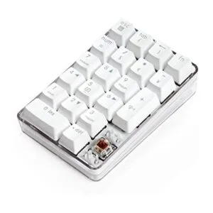 Teclado numérico mecánico con interruptor marrón teclado_1