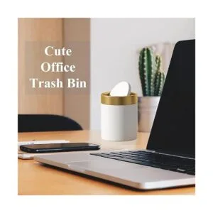 Mini cubo de basura con tapa pequeño cubo de basura de_3