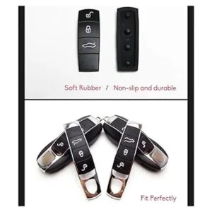 Funda de botón para llave remota compatible con Porsche_5