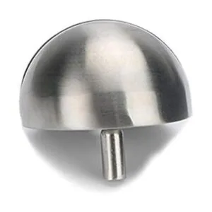 Gizhome Tope de puerta redondo de 2 piezas resistente y_2