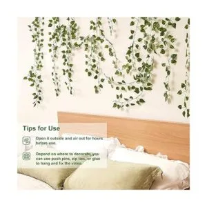 CEWOR Paquete de 24 guirnaldas de hiedra artificial de 173_4