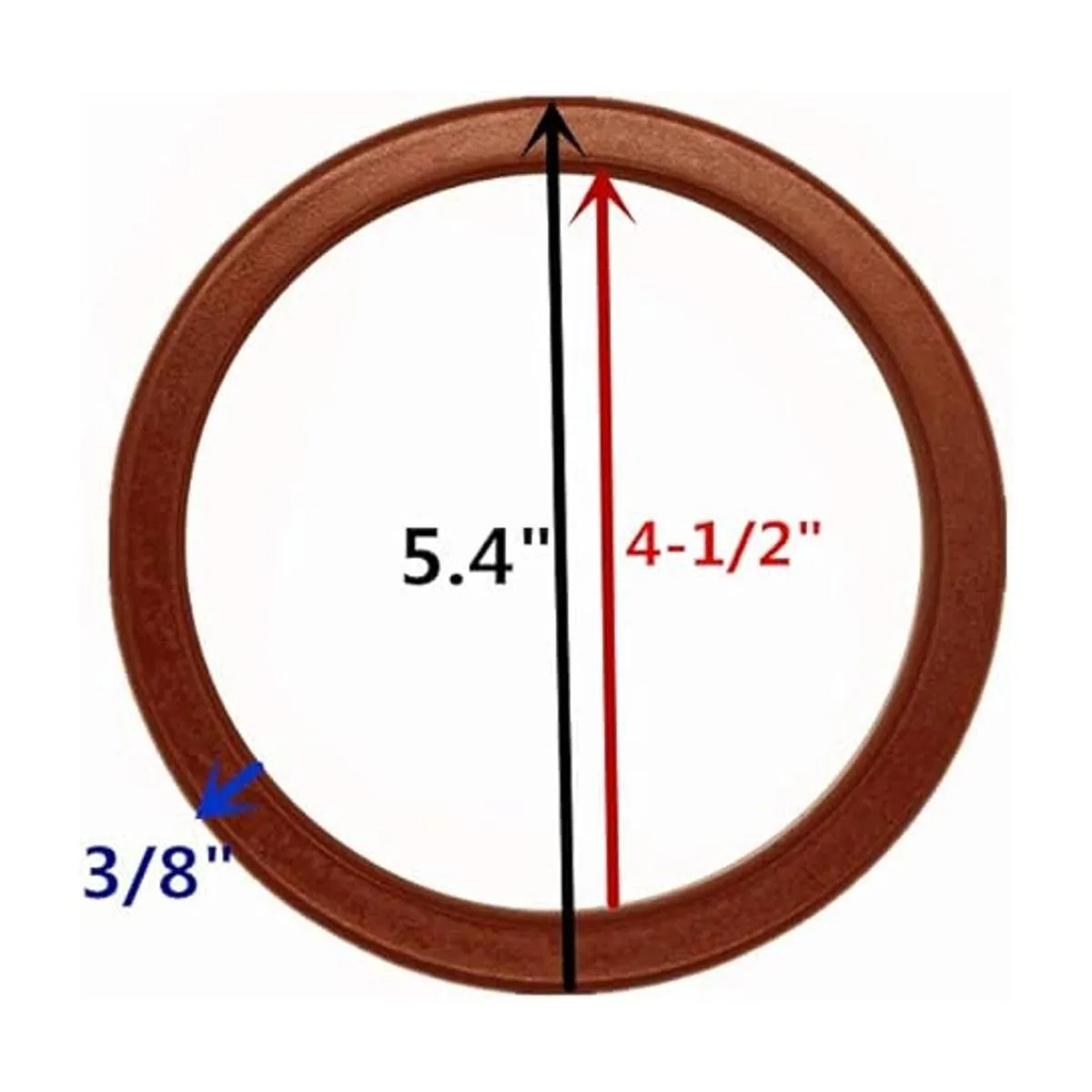 Model Worker 4 asas de madera con forma redonda para_2