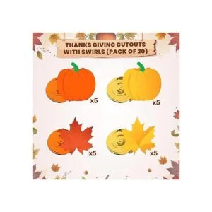 Remolinos de Acción de Gracias para colgar decoraciones de_4