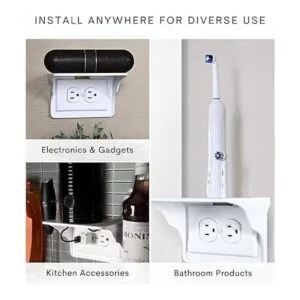 Power Perch Estante horizontal para toma de corriente 1_3