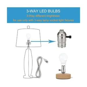 Scheinenda Bombillas LED de 3 vías equivalentes a_7