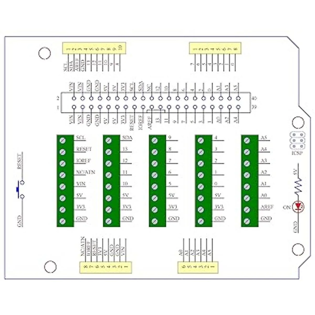 ElectronicsSalon Arduino Módulo de ruptura de bloque de_4