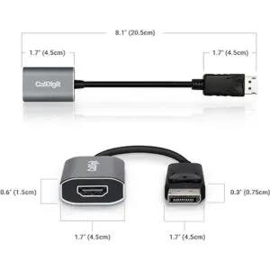 CalDigit DisplayPort 1.2 a HDMI 2.0 DP a HDMI Adaptador_2