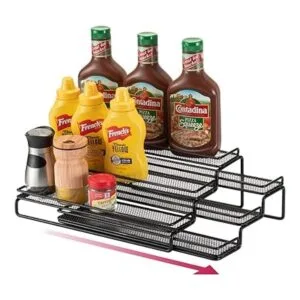 Organizador de especias de 3 niveles expandible para_5