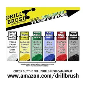 Kit de limpieza de Drill Brush cepillos con conector para_3