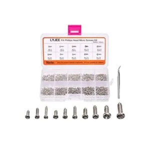 Kit de 1000 piezas de mini tornillos M1 M1.2 M1.4 M1.7_1