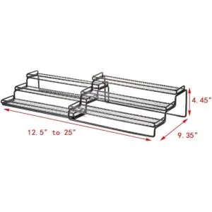 Organizador de especias de 3 niveles expandible para_6