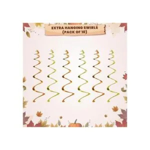 Remolinos de Acción de Gracias para colgar decoraciones de_5