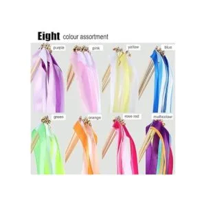 40 barras de cinta de colores mezclados con campana para_6