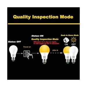 Bombillas A19 de 8 W 720 lúmenes bombilla LED ámbar_2