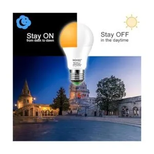 Bombillas A19 de 8 W 720 lúmenes bombilla LED ámbar_3